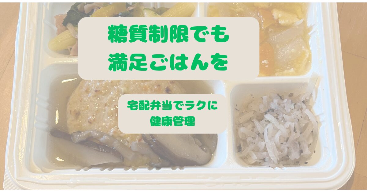 糖尿病患者向けの糖質制限対応宅配弁当「ウェルネスダイニング」のイメージ画像